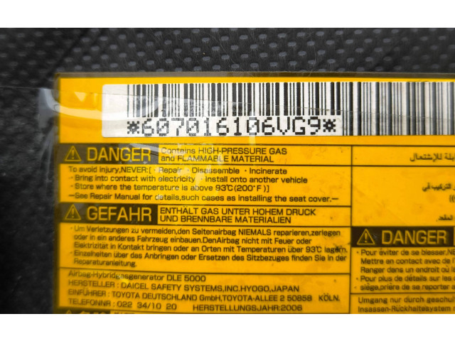 Подушка безопасности в сиденье 607016106VG9 Lexus IS 220D-250-350