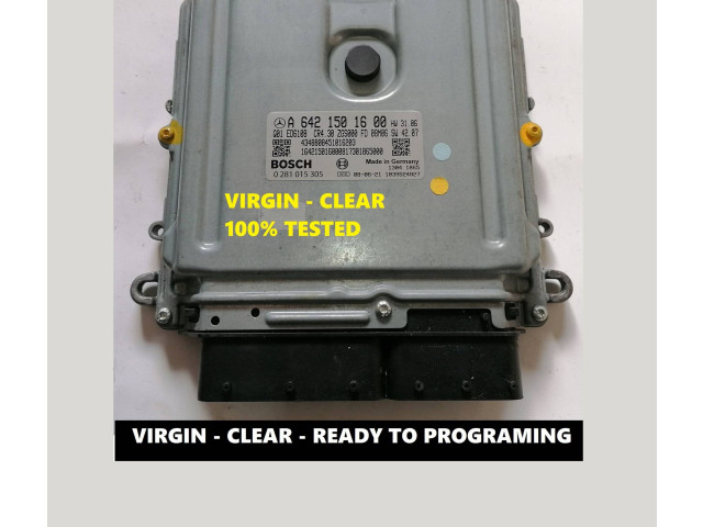 Блок управления двигателя 0281015305, A6421501600   Mercedes-Benz ML W164