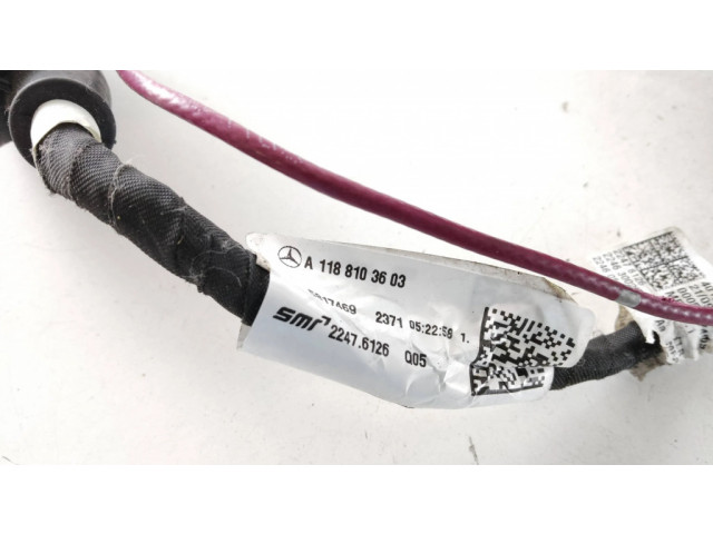 Zpětné zrcátko pravé Mercedes-Benz CLA C118 X118 2022 A1188103603, 22476126