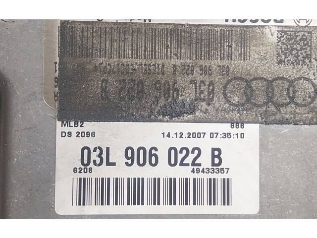 Блок управления двигателя 03L906022B8k0, 03L906022B Audi A4 Allroad