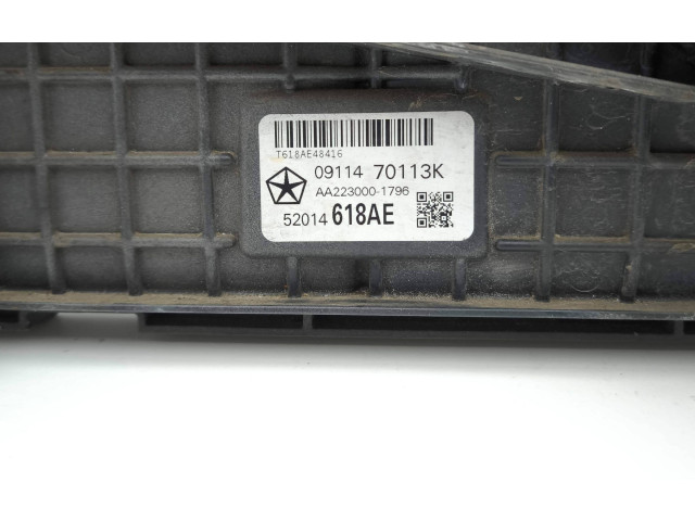 Электрический вентилятор радиаторов 52014618AE, 0911470113K   Jeep  Cherokee  2013 - 2020 года