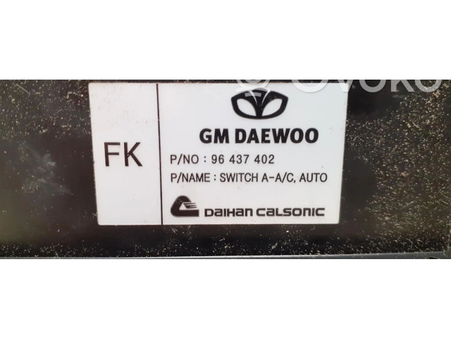 Блок управления климат-контролем 96437402   Chevrolet Astra
