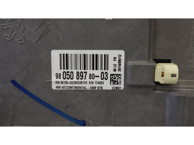 Дисплей 9805089780 Citroen C4 II Picasso