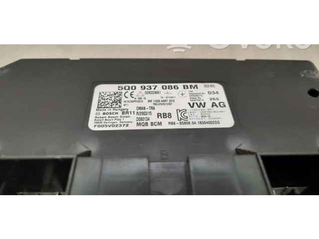 Блок комфорта 5Q0937086BM   Skoda Octavia Mk3 (5E)   