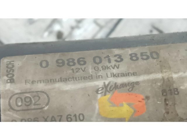 Стартер 0986013850 Citroen C2