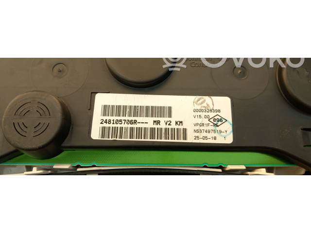 Geschwindigkeitsmesser Cockpit 248105706R Dacia Logan II
