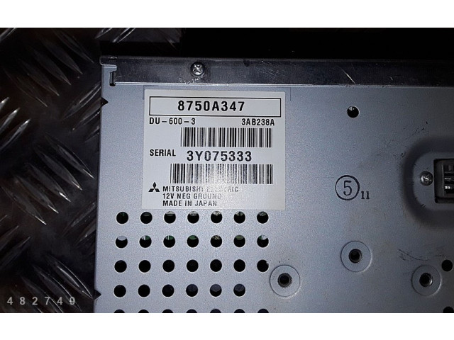 Дисплей 8750A347 Mitsubishi L200