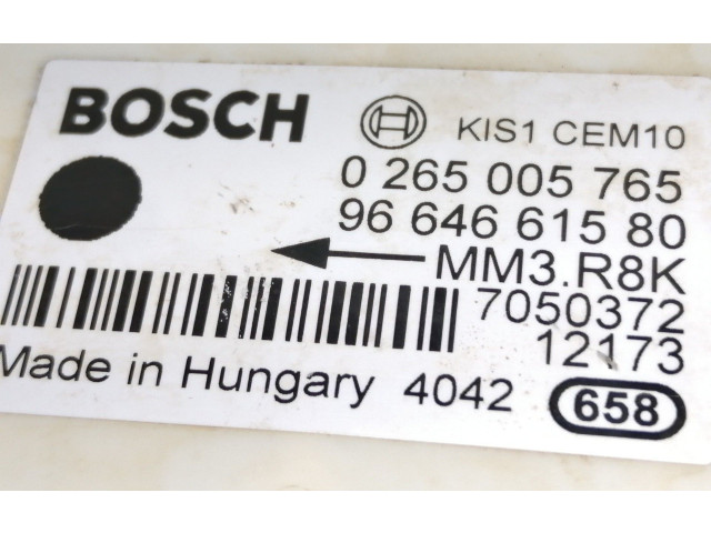 Блок управления 9664661580   Citroen DS4