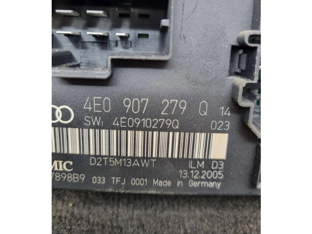 Zámek zadních dveří 4E0907279Q, 4E0910279Q Audi A8 S8 D3 4E 2006