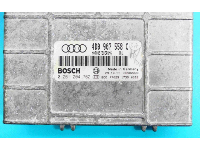 Блок управления двигателем Блок управления 4D0907558C, IMPRK1313872   Audi A8 S8 D2 4D