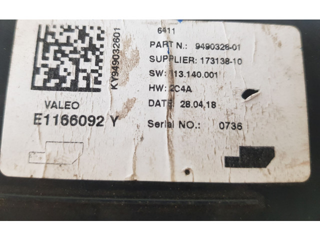 Блок управления климат-контролем 9490326   BMW 3 F30 F35 F31