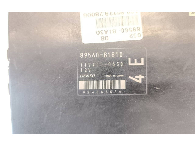 Блок управления двигателя 89560B1810, 1124000630 Daihatsu Sirion