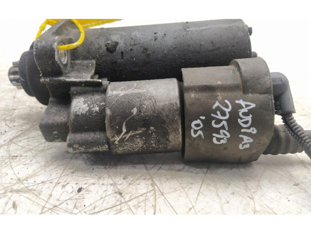 Стартер 02Z911023G Audi A3 S3 8P для двигателя BKC