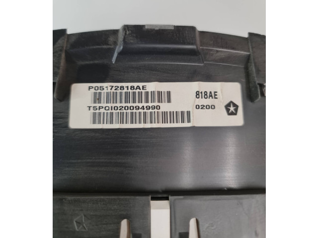 Přístrojová deska Chrysler Grand Voyager V 2010 A2C53389205, T5PQU020094990