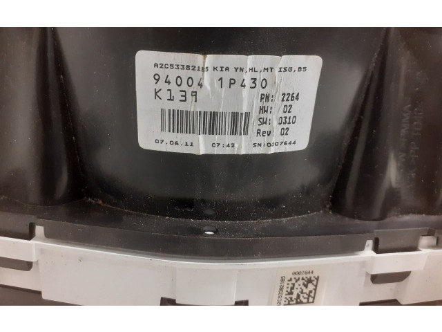 Панель приборов    KIA Venga       