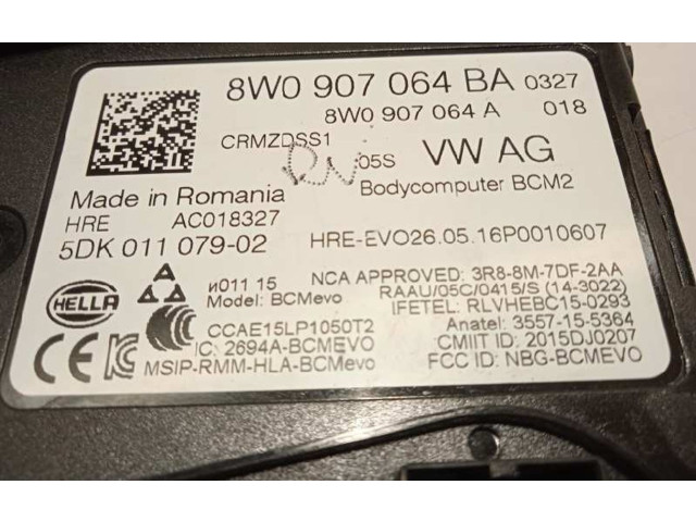 Блок комфорта 8W0907064BA, 8W0907063BH Audi A4 Allroad B9