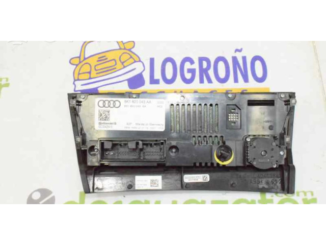 Блок управления климат-контролем 8K1820043AA Audi A5 Sportback 8TA