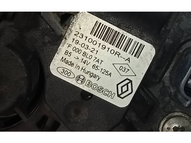 Генератор 22032610019 Dacia Lodgy