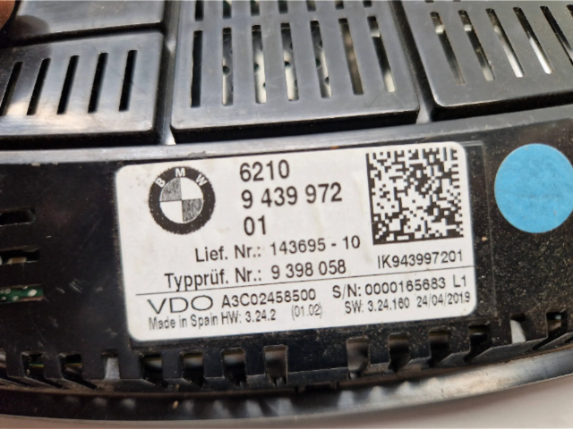 Панель приборов 9398058, 9439972   BMW X3 G01       