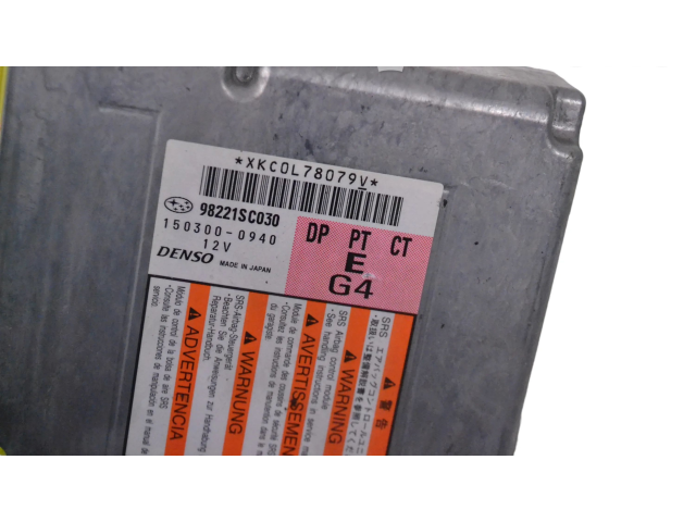 Блок управления надувных подушек 1503000940, 98221SC030   Subaru Forester SH