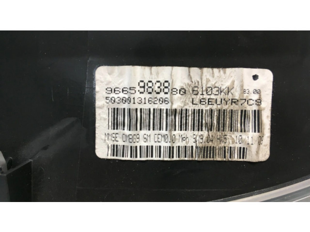 Přístrojová deska Citroen Berlingo 2011 9665983880