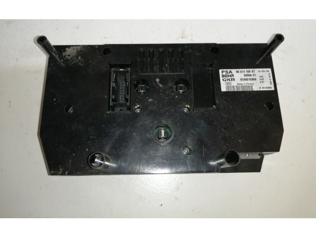 Блок управления климат-контролем 96314105XT, 9140010369 Citroen Xsara Picasso