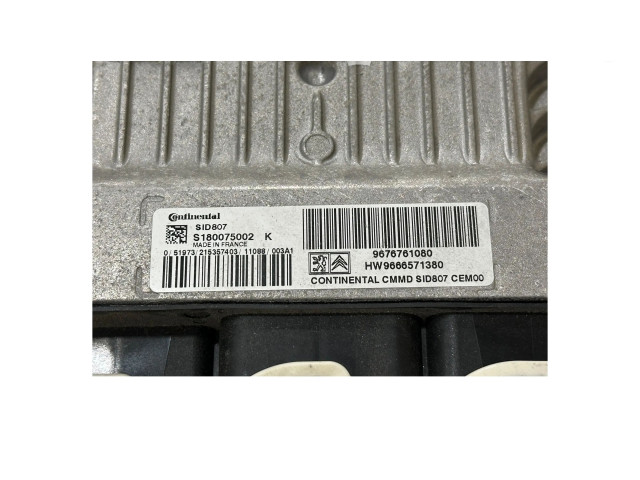 Řídící jednotka 9676761080, S180075002 Peugeot 3008 I 2010