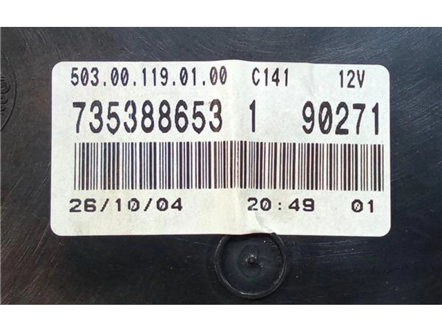 Přístrojová deska Lancia Musa 2005 735388653, 503001190100