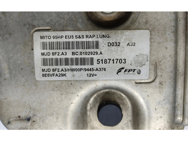 Řídící jednotka 51871703 Alfa Romeo Mito 2013