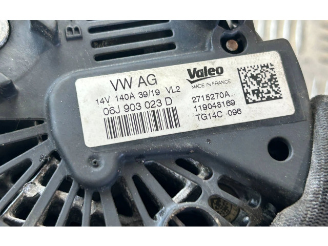 Генератор 06J903023D Audi A3 S3 8V