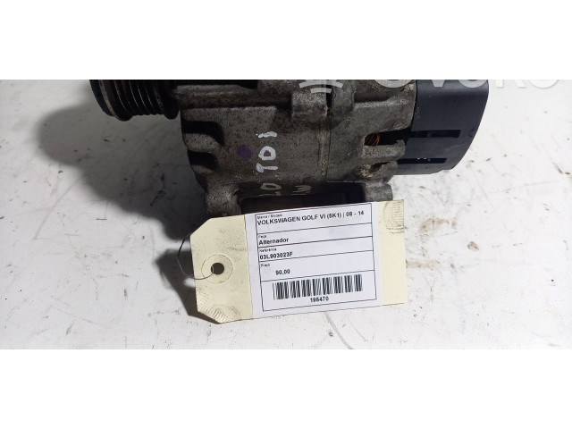 Генератор 03L903023F Volkswagen Golf VI