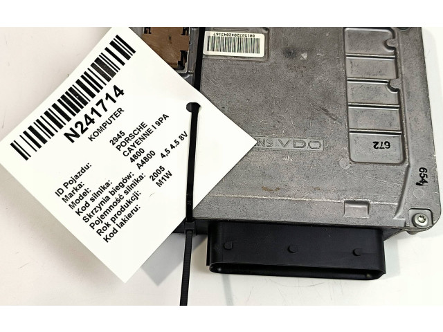 Řídící jednotka 0AD927755AD Porsche Cayenne (9PA) 2005