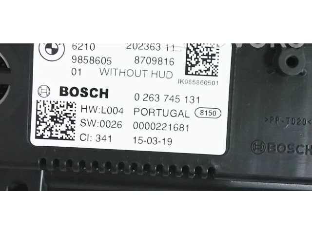 Панель приборов 9858605, 62109858605   BMW Z4 g29       