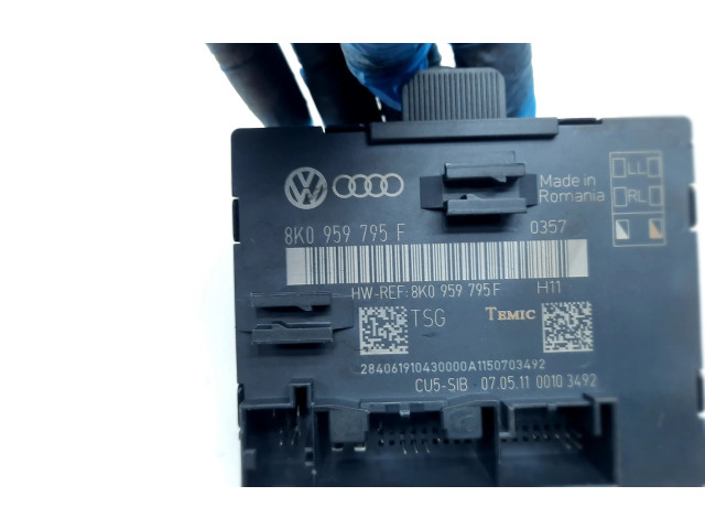 Блок управления дверью 8K0959795F Audi Q5 SQ5