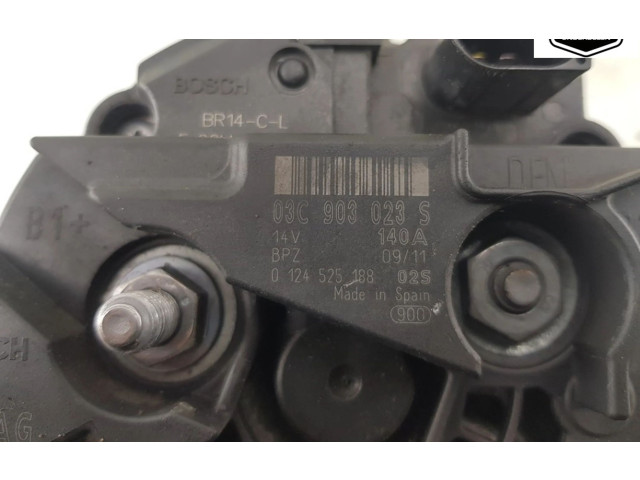 Генератор 03C903023S, 03C903023S   Audi A1      