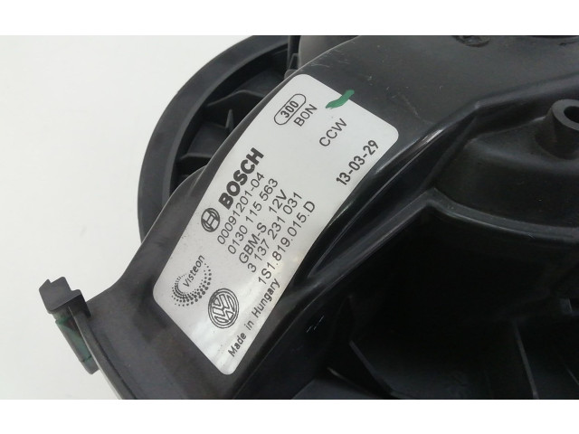 Вентилятор печки 1S1819015D, 1S1819015D Volkswagen Jetta VI