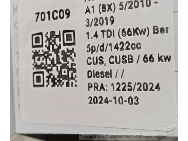 Руль Audi A1 2010 - 2018 года 4G0419091BD1KT