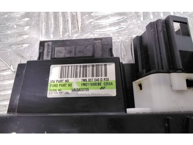 Блок управления климат-контролем YM2119980BE, WKQA03705 Ford Galaxy