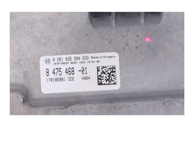 Řídící jednotka 8475468 BMW 3 G20 G21 2019