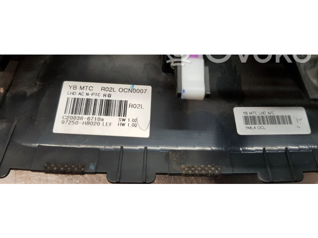 Блок управления климат-контролем 97250H8020LEF, 97250H8020 KIA Rio