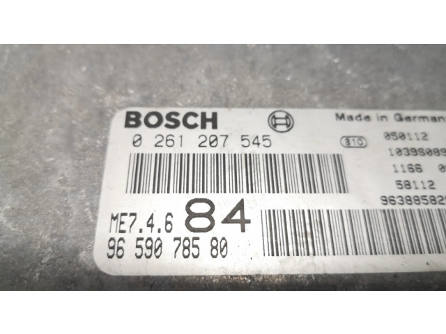 Řídící jednotka 0261207545, 9659078580 Citroen C8 2005