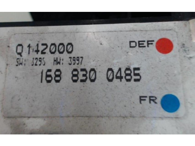 Блок управления климат-контролем 1688300485 Mercedes-Benz A W168