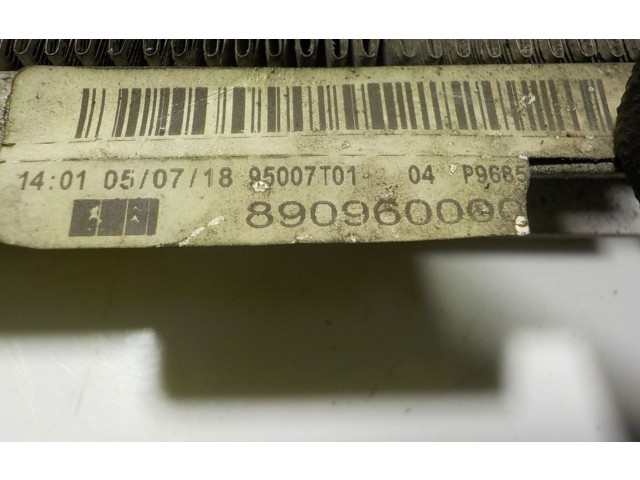 Радиатор охлаждающей жидкости 1330P9, 890960000    Peugeot 2008 I 2013 - 2019 года