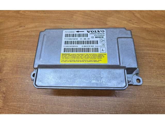 Блок подушек безопасности P31334542, T11105210218 Volvo S60