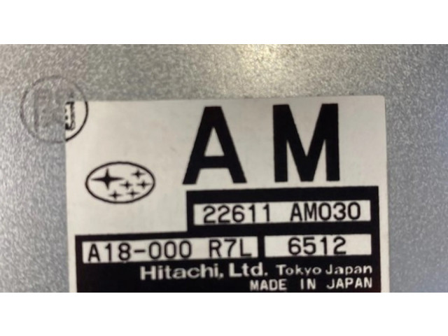 Řídící jednotka 22611AM030, A18000R7L Subaru Forester SG 2007