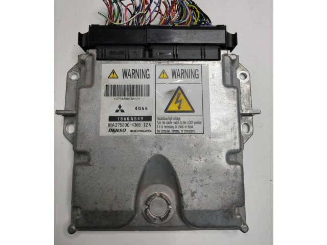 Řídící jednotka 1860A549, 2758004365 Mitsubishi L200 2008