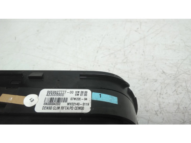 Блок управления климат-контролем 9659627777, A83009900   Citroen C4 Grand Picasso