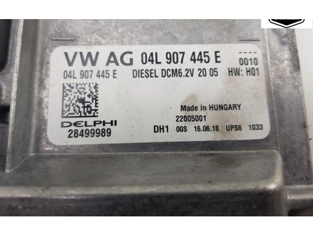 Блок управления двигателя 04L907445E, 04L907445E Skoda Octavia Mk3 (5E)