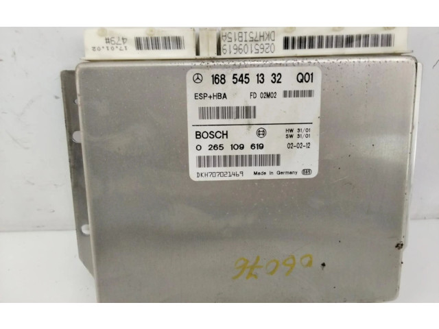 Блок управления АБС 1685451332Q01   Mercedes-Benz A W168