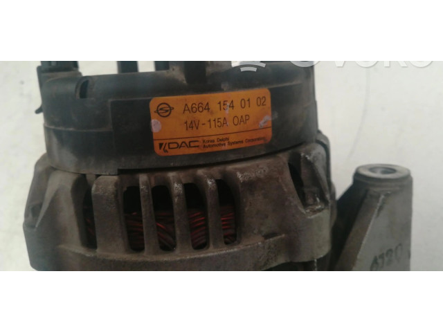 Генератор A6641540102 SsangYong Actyon sports I